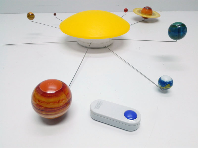 lampara techo sistema solar giratorio+mando func pilas o24-75 1u